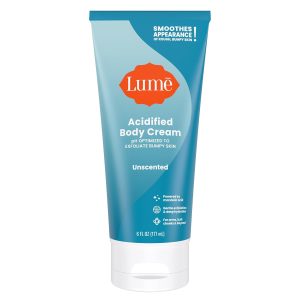 Lume Acidified Body Cream - Paraben & Lanolin Free - 6 oz (Unscented) | Paraben Free. Skin-Safe. Cream Deodorant for Women